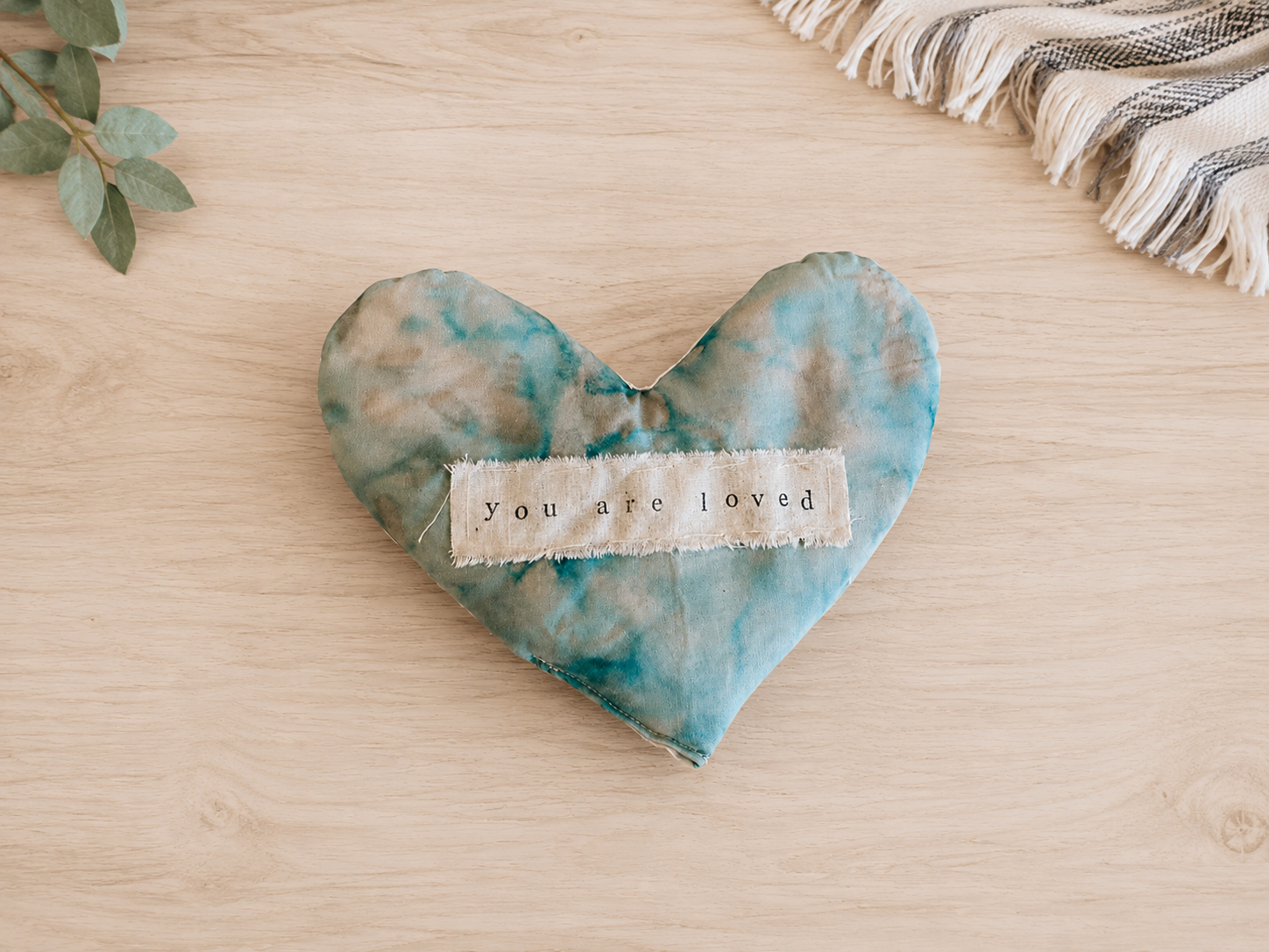 Weighted Aromatherapy Heart Eye Pillow